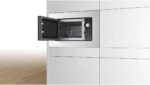 Bosch - Microondas integrable, 60 cm, 8 programas automáticos, Pantalla LED, Acero, BEL623MS3 - Imagen 5