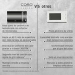 CASO MG 20 Menú Cerámico Microondas 2 en 1 con Grill | Sin tocadiscos ni rejilla de 2 niveles, - Imagen 3