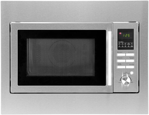 Microondas empotrable Bomann 3 en 1 con grill y convección, espacio de cocción 25 L, 10 – Image 4