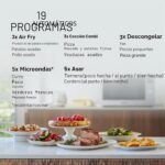 Panasonic NN-CD58RSEPG Horno microondas combinado 4 en 1 de 27 L con freidora de aire, 1000 W - Imagen 4