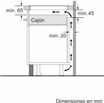 Bosch - Placa de inducción, 60 cm, 3 zonas, zona 28 cm Función Sprint, Negro, PUJ631BB5E - Imagen 5