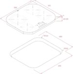 TEKA Placa Vitrocerámica 60 cm, 4 Zonas Alta Luz, Control Táctil con Seguridad, Power Plus, Stop & Go, Programador 99 Min, Modelo TCC 64310 TTC BK - Imagen 3