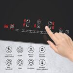 Placa de Inducción Eléctrica, Placa de Inducción de 5 Zonas, 9 Niveles de Potencia (8600W) - Imagen 3