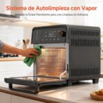 Horno Multifunción OUNIN  18L, Horno 11 en 1 con Freidora de Aire, Cocción de Doble Capa, 360° Caliente - Imagen 3