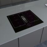 Cata Placa de Inducción AS 600 con Extractor de Humos Integrado y 6 Niveles de Extracción Ancho 77 cm Negro - Imagen 4
