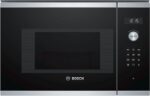Bosch Microondas Integrado Serie 6 BEL524MS0 (Integrado, Microondas con Grill, 20 L, 800