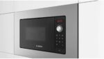 Bosch - Microondas integrable, 60 cm, 8 programas automáticos, Pantalla LED, Acero, BEL623MS3 - Imagen 2