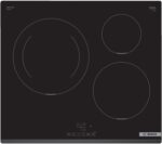 Bosch - Placa de inducción, 60 cm, 3 zonas, zona 28 cm Función Sprint, Negro, PUJ631BB5E