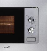 CATA 20 MC IX 20L 800W Microondas (Integrado, 20 L, 800 W, Giratorio, 100 W), 20 Litros, - Imagen 2