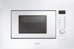 Candy MIC20GDFB, Microondas Integrable con Grill, 20L, 1000W, 8 Funciones, Digital, 8
