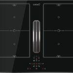 Cata Placa de Inducción AS 600 con Extractor de Humos Integrado y 6 Niveles de Extracción Ancho 77 cm Negro