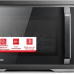 Combo microondas Toshiba 6 en 1 con AirFry, 26 litros, descongelación Chef, cocción al vapor, 10