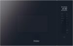Haier Serie 2&4 H38FMWID4ID27N​ Microondas Integrado con Grill, 8 Niveles de Potencia, 6