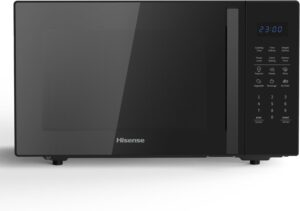 Hisense H29MOBS9H - Microondas Digital 29L, 900W, Revestimiento Cerámico, Vidrio Premium, 10 Potencias
