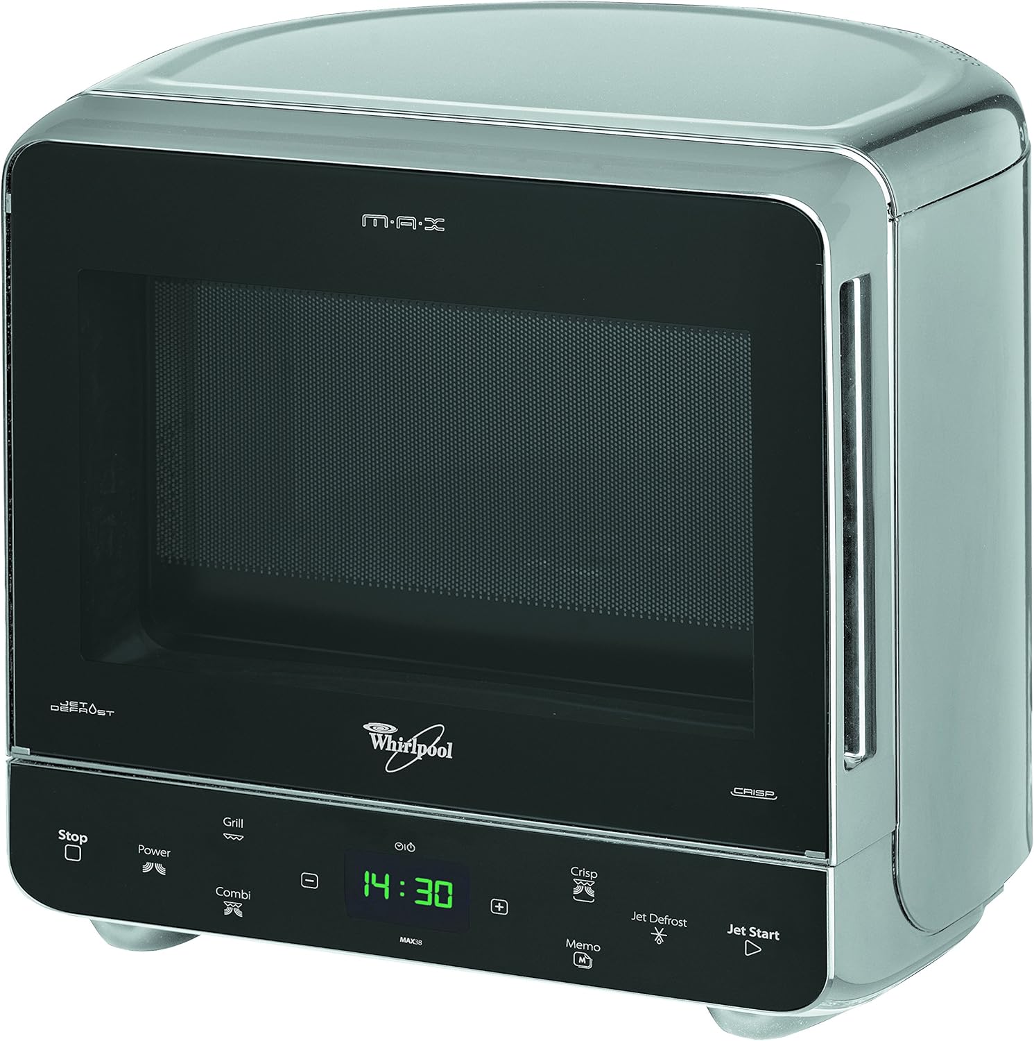 Horno microondas Whirlpool MAX 38 SL 13 litros 700 W Horno microondas Whirlpool MAX 38 SL 13 litros 700 W Jet Start 3D System plateado - Imagen 1