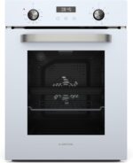 Klarstein Horno eléctrico empotrable SmartSlim - 49 L, 9 funciones, temporizador digital, vapor