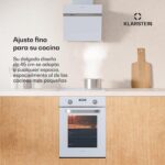 Klarstein Horno eléctrico empotrable SmartSlim - 49 L, 9 funciones, temporizador digital, vapor – Image 2