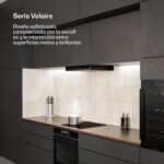 Klarstein Velaire Placa de inducción 45 cm - 3 zonas, 5500 W, control táctil deslizante, temporizador, seguro para niños, indicador de calor residual, Cocina de inducción - Imagen 2