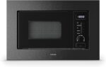 Klarstein Verosteel Microondas empotrable con grill - 20 L, 700 W, 8 programas, acero inoxidable