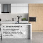 Klarstein Verosteel Microondas empotrable con grill - 20 L, 700 W, 8 programas, acero inoxidable - Imagen 2