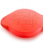 Lékué Molde para Tortilla Española - Silicona Platino - Rojo