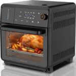 Horno Multifunción OUNIN  18L, Horno 11 en 1 con Freidora de Aire, Cocción de Doble Capa, 360° Caliente