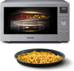 Panasonic NN-CD58RSEPG Horno microondas combinado 4 en 1 de 27 L con freidora de aire, 1000 W