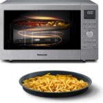 Panasonic NN-CD58RSEPG Horno microondas combinado 4 en 1 de 27 L con freidora de aire, 1000 W