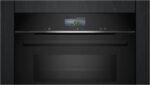 Siemens HM736GAB1 iQ700 Horno inteligente con función microondas 60 x 60 cm 800 W Negro EcoClean - Imagen 2