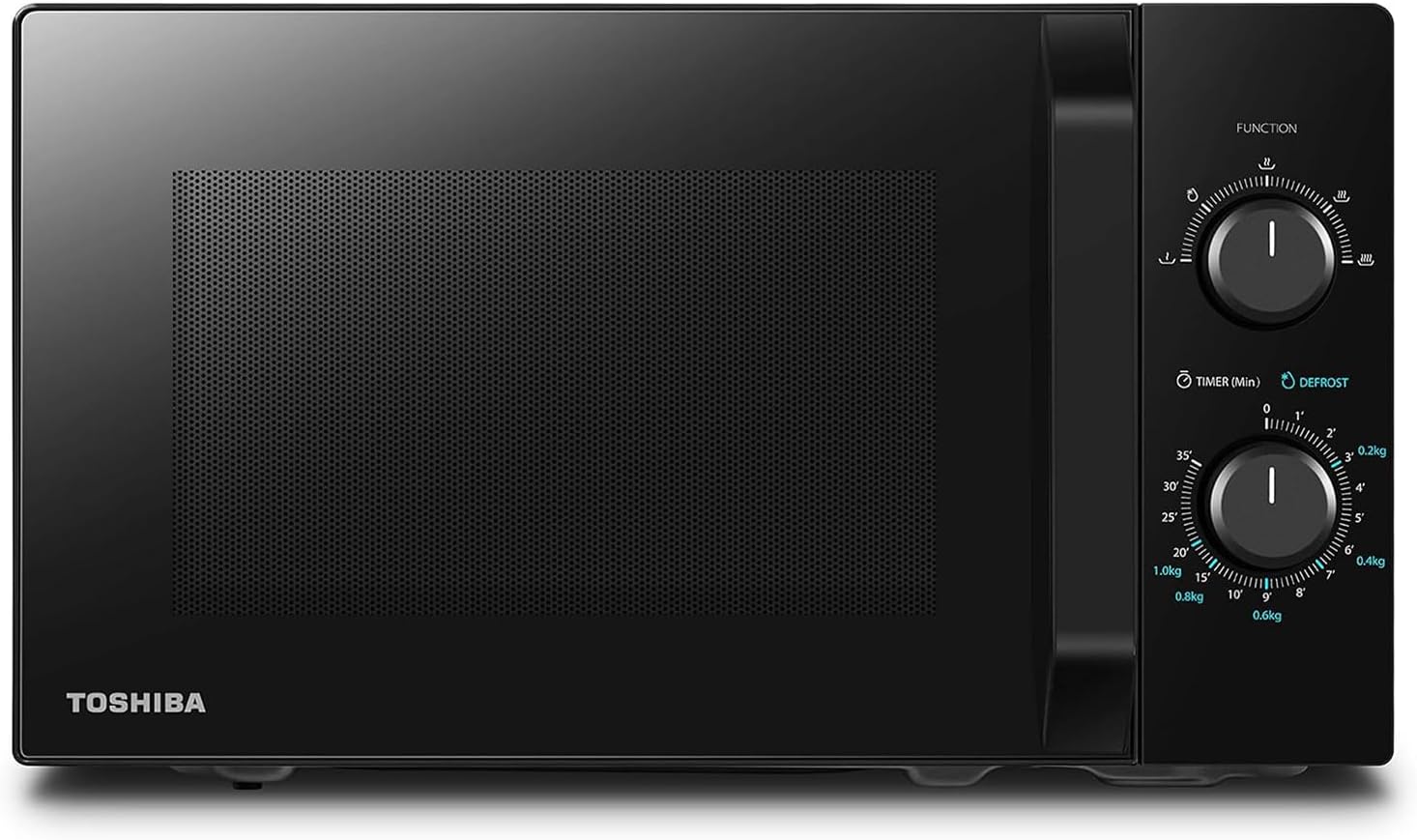 Toshiba MW2-MM20P(BK) Microondas independiente 20L 700W 5 niveles de potencia Toshiba MW2-MM20P(BK) Microondas independiente 20L 700W 5 niveles de potencia con LED de descongelación fácil - Imagen 1
