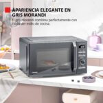 Toshiba MW3-AG25PFI(MG), Microondas 25 L 3 en 1 900 W, Morandi gris brillo, 6 - Imagen 2