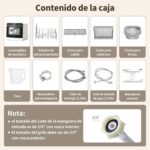 Lavavajillas de Encimera, con 7+3 Programas, Depósito de 5L, Control Táctil y Pantalla LED - Imagen 4