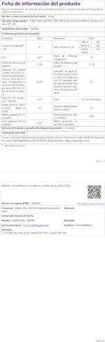 Lavavajillas de Encimera, con 7+3 Programas, Depósito de 5L, Control Táctil y Pantalla LED - Imagen 5