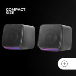 Altavoces Compactos 10W Mars Gaming MS-Pro, Iluminación RGB Dynamic Flow – Image 3