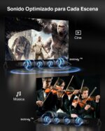 Barra de Sonido 2 en 1 Divisible con VoiceMX y BassMX – Image 3