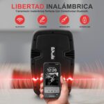 Altavoz Bluetooth Pyle, 8 Pulgadas, PA, Profesional, 700 W, Activo, Pasivo, Exterior – Image 4