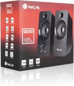 Altavoz para PC NGS SB350 de 12W y Conexión USB, Negro - Imagen 4