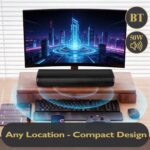 Barra de sonido Lemega Edge X para TV con HDMI ARC, altavoz potente 50W RMS – Image 3