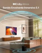 Barra de sonido ULTIMEA 5.1 con Dolby Atmos, sistema de sonido envolvente 3D, barra de sonido para TV – Image 3