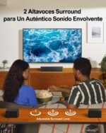 Barra de sonido ULTIMEA 5.1 con Dolby Atmos, sistema de sonido envolvente 3D, barra de sonido para TV – Image 4