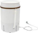 Lavadora portátil de 4,5 l con cesta de deshidratación para apartamentos, viajes, acampadas y casas - Imagen 4