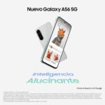 Samsung Galaxy A56 5G 256GB, Teléfono móvil, 8GB RAM, Cámara de 50MP, Negro - Imagen 3