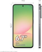 Samsung Galaxy A56 5G 256GB, Teléfono móvil, 8GB RAM, Cámara de 50MP, Negro - Imagen 4