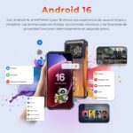 HOTWAV Cyber ​​18 irrompible Android 16, 20 GB RAM+256 GB ROM/2 TB TF, 6,75 FHD 120 Hz resistente - Imagen 3