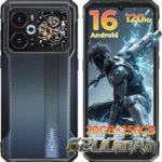 HOTWAV Cyber ​​18 irrompible Android 16, 20 GB RAM+256 GB ROM/2 TB TF, 6,75 FHD 120 Hz resistente