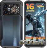 HOTWAV Cyber ​​18 irrompible Android 16, 20 GB RAM+256 GB ROM/2 TB TF, 6,75 FHD 120 Hz resistente