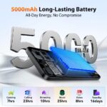 Blackview Wave 10 Android 16 Free Smartphone with AI, 6.88" HD+120Hz, 32GB+128GB/2TB TF - Imagen 3