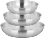 Sitram 716942 Juego de 3 sartenes ARPEGE 100% acero inoxidable Ø 20,24,28 mm - Saludables - Imagen 3