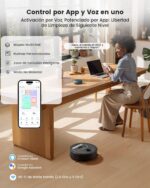 Robot Aspirador y Fregona para Pisos Lefant M330 con Mapeo 3 en 1, Navegación dToF - Imagen 3