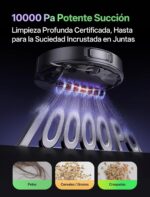Vexilar W15 Robot Aspirador y Fregona 10000Pa, Potente Limpiador con 5 - Imagen 3